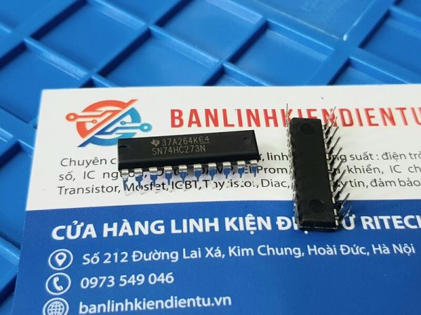 IC Số SN74HC273N, 74HC273N, 74HC273 Hàng Nhập Khẩu DIP-20 - Ảnh 2