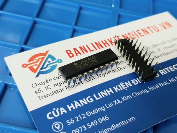 IC Số SN74HC273N, 74HC273N, 74HC273 Hàng Nhập Khẩu DIP-20 - Ảnh 3