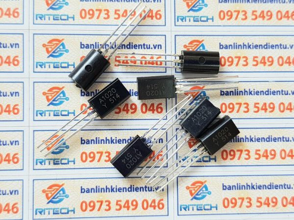 2SA1020, A1020 Transistor PNP 2A/50V TO-92L