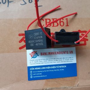 TỤ QUẠT 3.5UF 450V CBB61