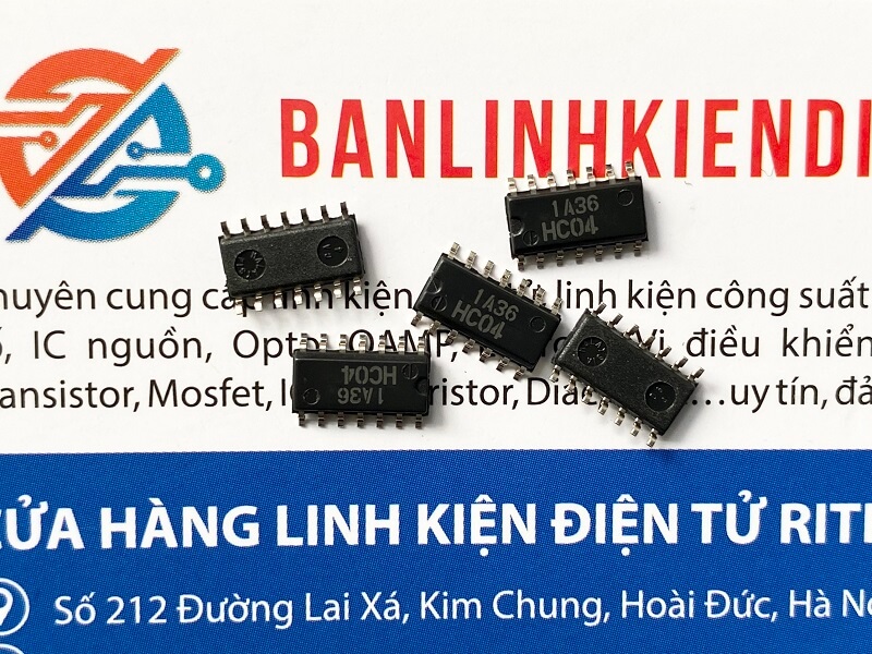74HC04D, 74HC04 IC Số SOP-14 3 HC04 3.9mm