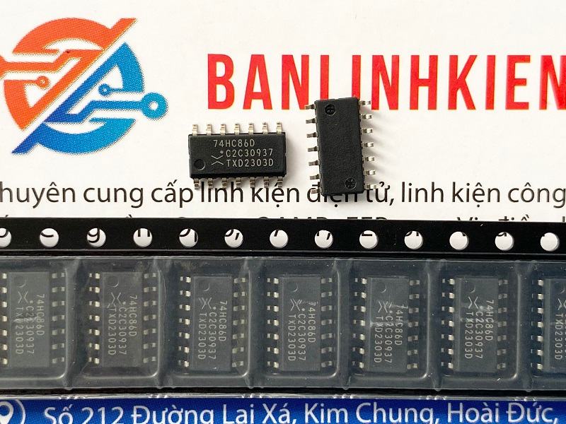 74HC86D 74HC86 IC số SOP-14 2 74HC86