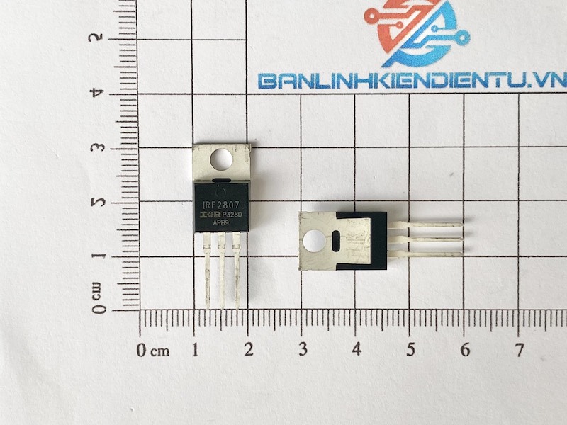 IRF2807 Mosfet kênh N 82A 75V TO-220 nhập khẩu 1 IRF2807
