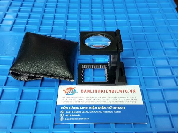 Kính lúp 9005B soi linh kiện có 2 led siêu sáng