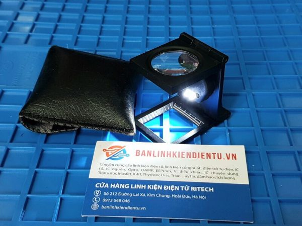 Kính lúp 9005B soi linh kiện có 2 led siêu sáng - Ảnh 3