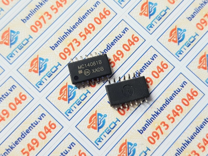 MC14081B, MC14081BDR, 14081 IC chuyên dụng SOP-14 5.2mm 2 MC14081B, MC14081BDR, 14081 IC chuyên dụng SOP-14 5.2mm - Ảnh 2