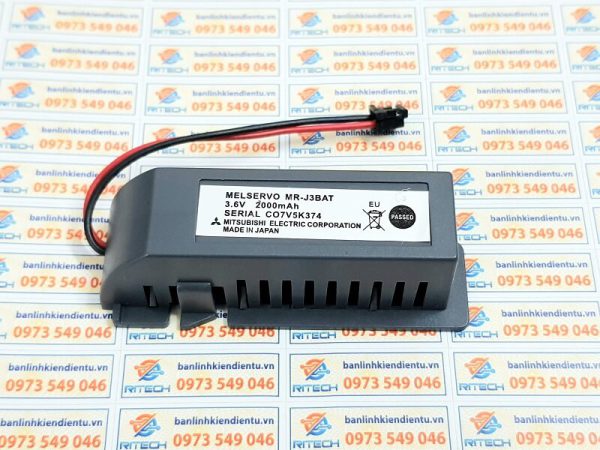 MR-J3BAT 3.6V Pin cho Servo Mitsubishi MR-J3