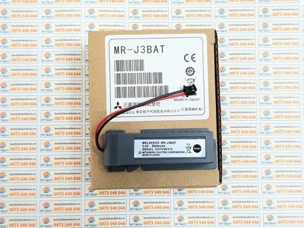 MR-J3BAT 3.6V Pin cho Servo Mitsubishi MR-J3 - Ảnh 4