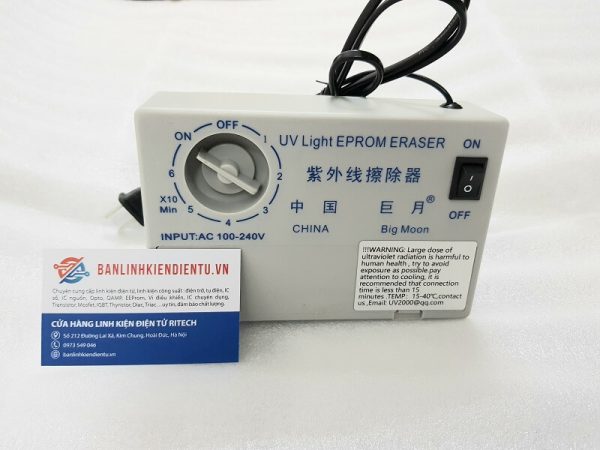 Máy xóa Rom, thiết bị xóa Eprom, EEprom bằng tia UV, UV Light EPROM ERASER - Ảnh 5