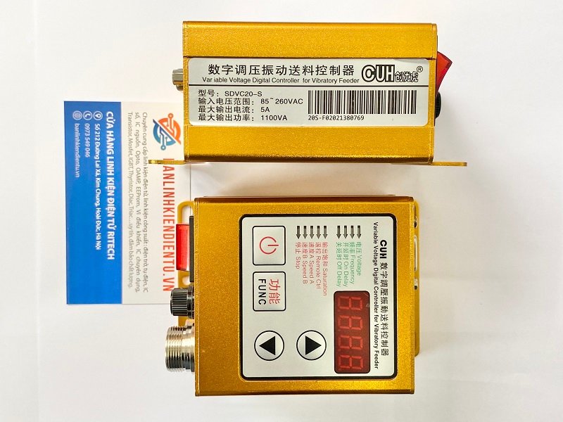 SDVC20-S Bộ điều khiển điện áp cho sàng rung 17 SDVC20-S
