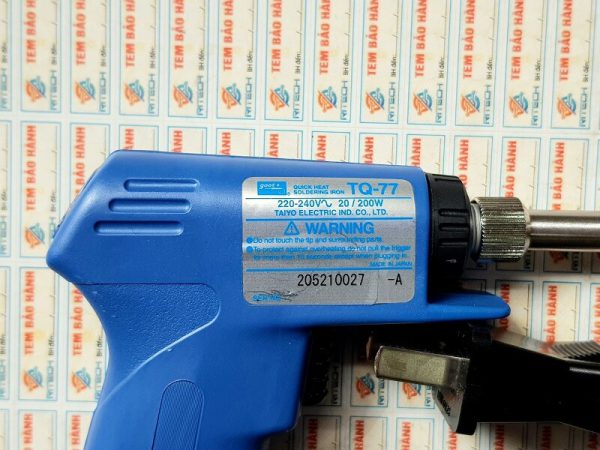 Mỏ hàn nhật Goot TQ-77 điều chỉnh công suất 20W-200W - Ảnh 3