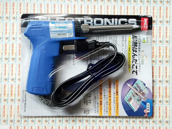 Mỏ hàn nhật Goot TQ-77 điều chỉnh công suất 20W-200W