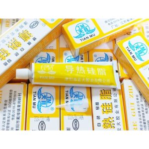 Alternative view of Keo tản nhiệt TIANMU 60gram màu trắng mịn tản nhiệt tốt dùng cho igbt, transistor