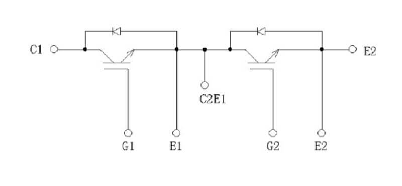 2MBI200U4B-120, 2MBI200U4B-120-50 IGBT Fuji 200A 1200V 8 so do chan 2MBI200U4B 120 50 1