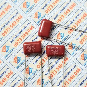 Tụ CBB22 223J 630V ( 223J630V ) 22nF P=10MM 5 223J 630V 11