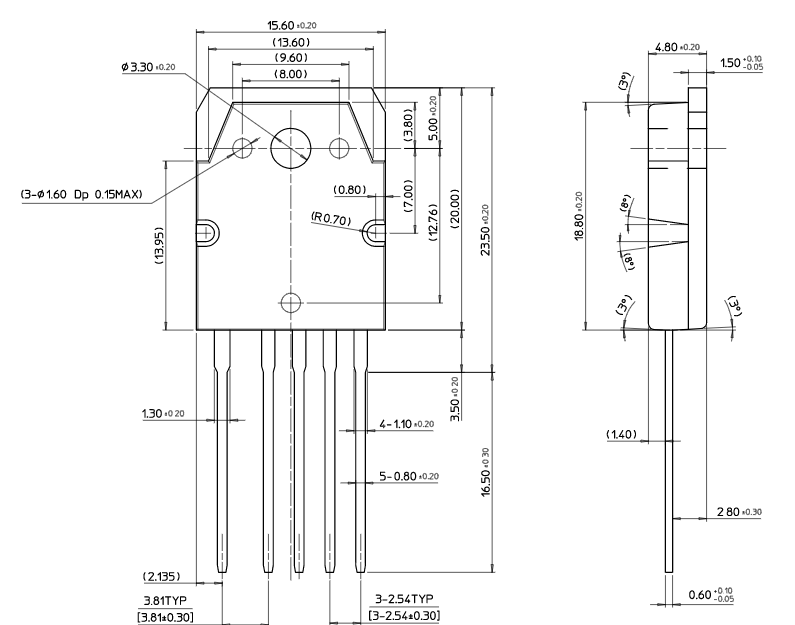 5S0765C, KA5S0765C IC TO-220-5 8 5s0765
