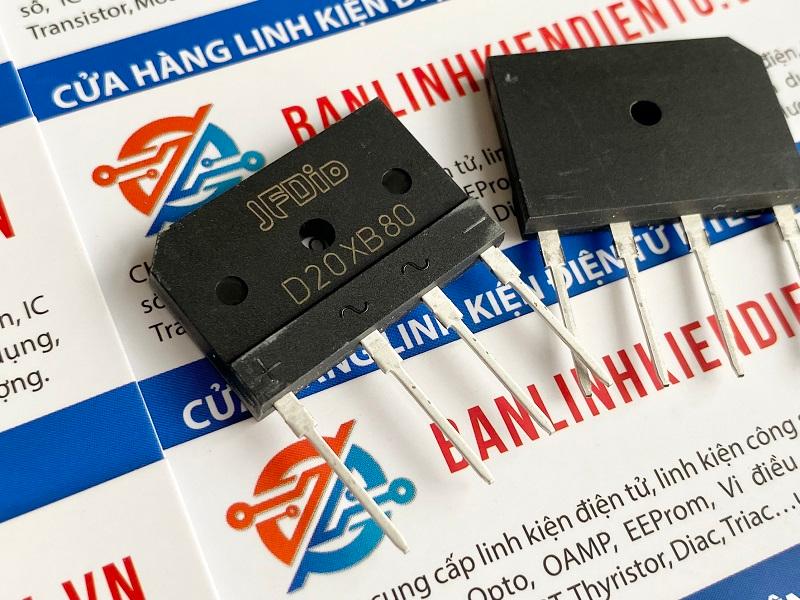 Diode cầu chỉnh lưu D20XB 80 D20XB80 20A 800V 1 D20XB80