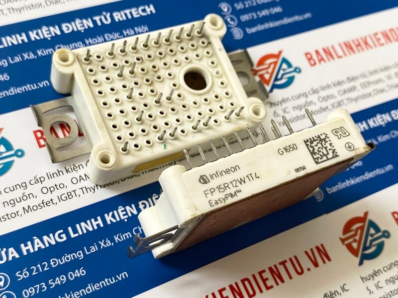 FP15R12W1T4 IGBT Infineon 15A/1200V 2 FP15R12W1T4 IGBT Infineon 15A/1200V - Ảnh 2