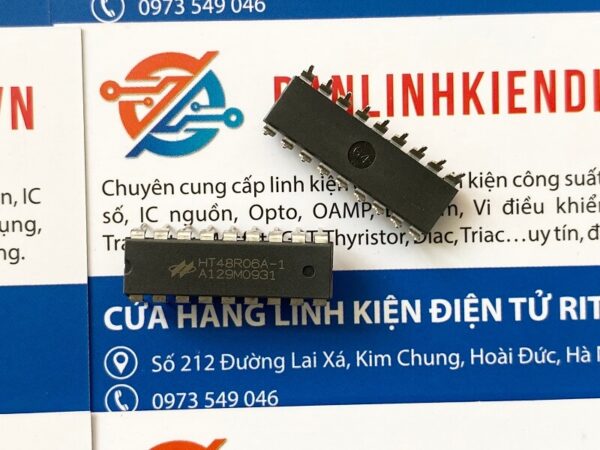 IC HT48R06A-1, HT48R06A Chuyên Dụng DIP-18 - Ảnh 2