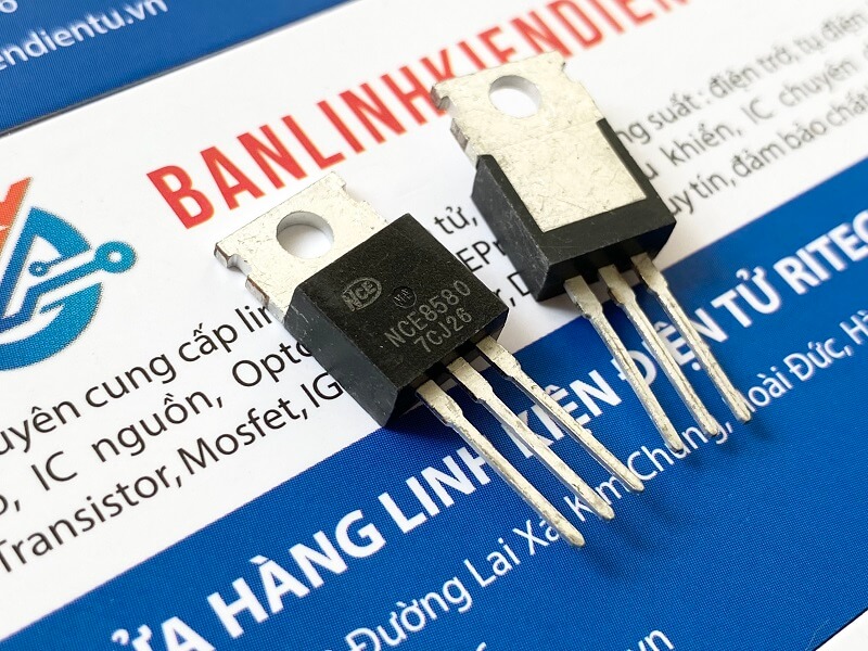 NCE8580 NCE 8580 N Mosfet 80A 85V TO-220 1 NCE8580-MOSFET