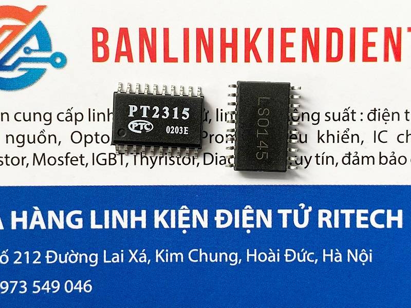 PT2315 SOP20 IC khuếch đại ampli 2 PT2315