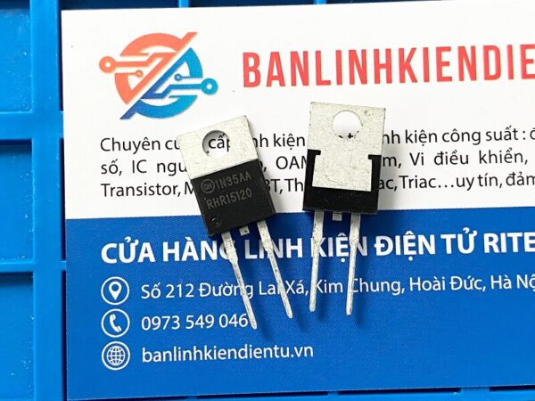 RHR15120 Diode 15A/1200V TO220-2 - Ảnh 2