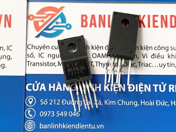 IC nguồn TO220F-5 STRW6553A, STR-W6553A - Ảnh 2