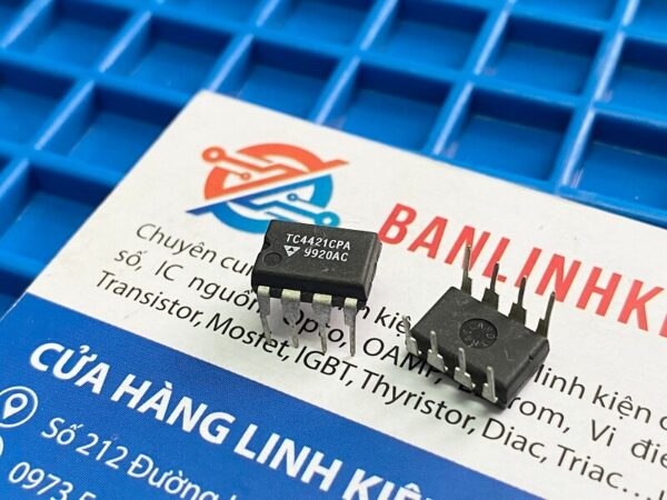 TC4421, TC4421CPA IC Điều Khiển MOSFET DIP-8