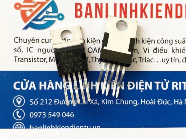 TDA2030A, TDA2030 IC Khuếch Đại Thuật Toán hàng chính hãng - Ảnh 2