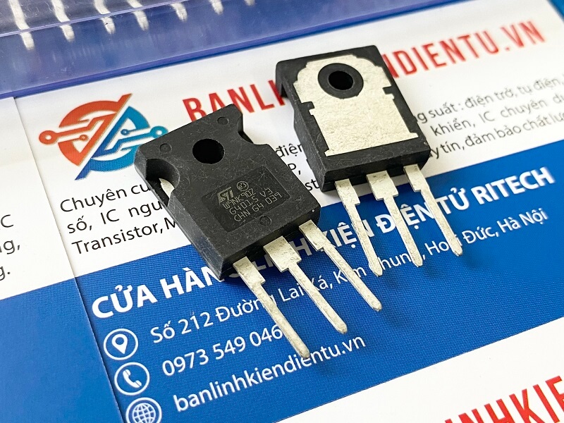 W9NK90Z Mosfet Kênh N 900V 8A TO-247 2 W9NK90Z Mosfet Kênh N 900V 8A TO-247 - Ảnh 2