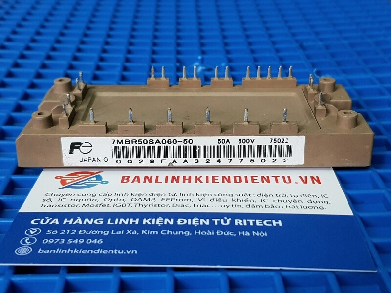 7MBR50SA060-50 IGBT Fuji 50A 600V (Tháo máy) 1 7MBR50SA060-50 IGBT Fuji 50A 600V (Tháo máy)