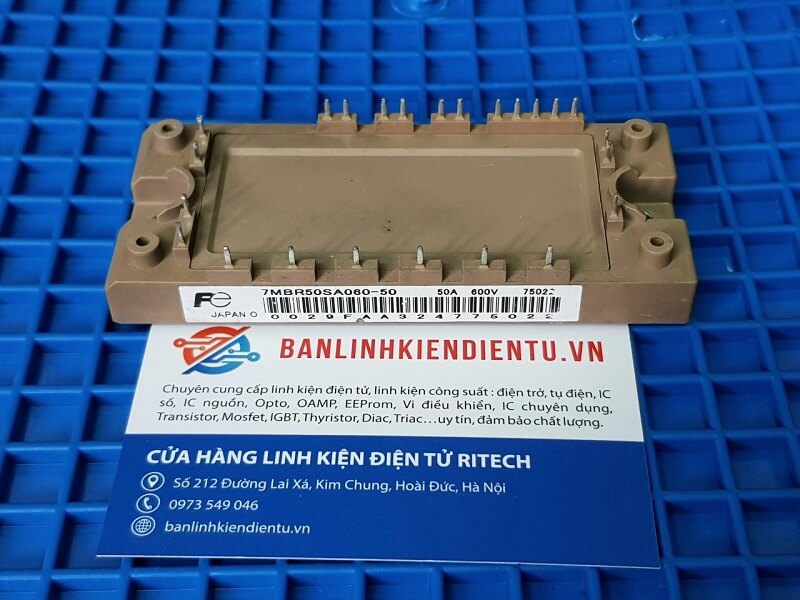 7MBR50SA060-50 IGBT Fuji 50A 600V (Tháo máy) 2 7MBR50SA060-50 IGBT Fuji 50A 600V (Tháo máy) - Ảnh 2