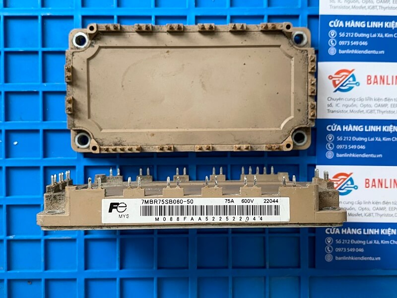 7MBR75SB060-50 Module IGBT 75A 600V (tháo máy) 1 7MBR75SB060 tháo máy