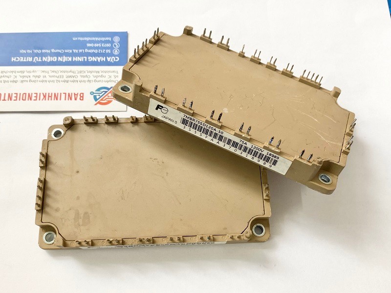 7MBR75SD120A-50 IGBT Fuji 75A 1200V tháo máy 2 IGBT 7MBR75SD120A-50