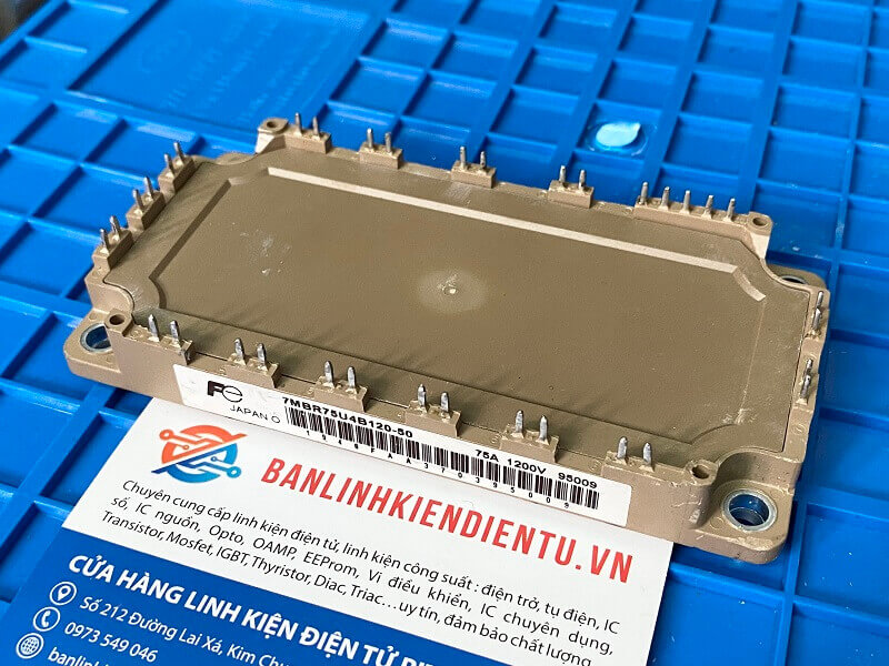 7MBR75U4B120-50 Module IGBT 75A 1200V (tháo máy) 2 7MBR75U4B120-50 Module IGBT 75A 1200V (tháo máy) - Ảnh 2