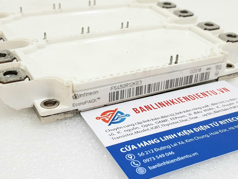 FS450R12KE3 IGBT Infineon 450A 1200V 3 FS450R12KE3 IGBT Infineon 450A 1200V - Ảnh 3