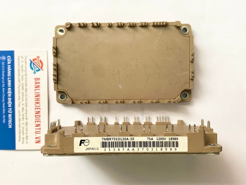 7MBR75SD120A-50 IGBT Fuji 75A 1200V tháo máy 1 7MBR75SD120A-50