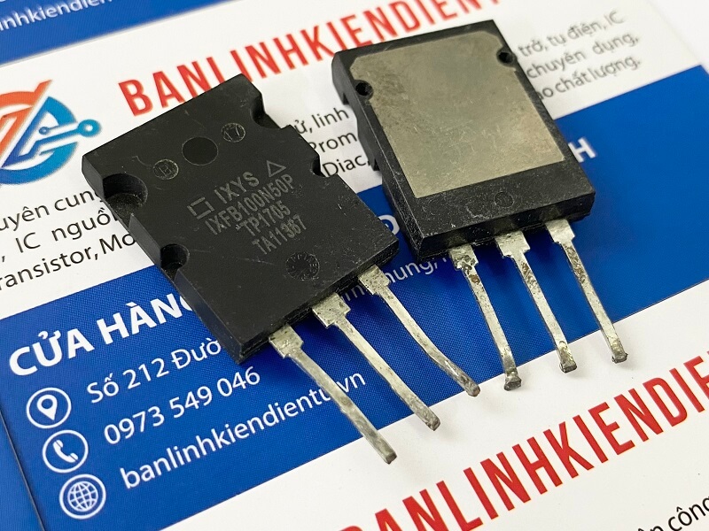 IXFB100N50P Mosfet kênh N 100A 500V TO-3P Tháo Máy 4 IXFB100N50P