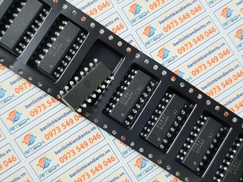 PC847, PC817-4 Opto SOP-16 1 PC847, PC817-4 Opto SOP-16