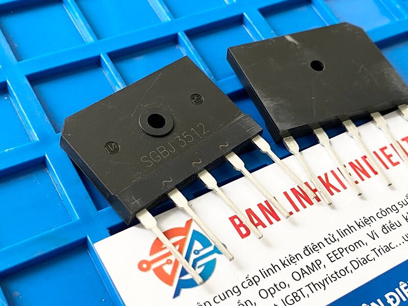 SGBJ3512 Diode chỉnh lưu cầu 3 pha 35A 1200V 1 SGBJ3512 Diode chỉnh lưu cầu 3 pha 35A 1200V