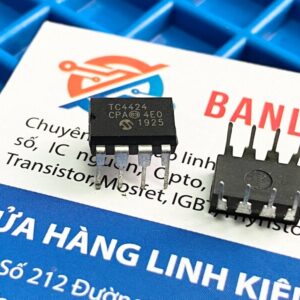 IC điều khiển Mosfet DIP-8 TC4424, TC4424CPA