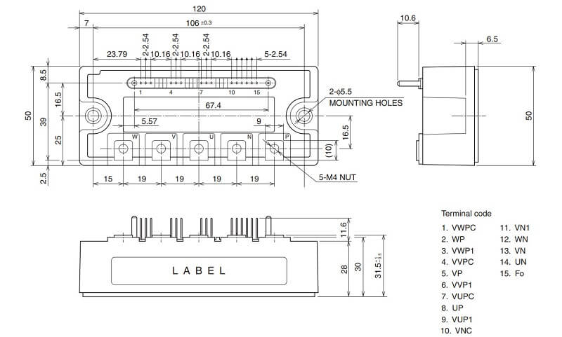 kich thuoc PM150CS1D060