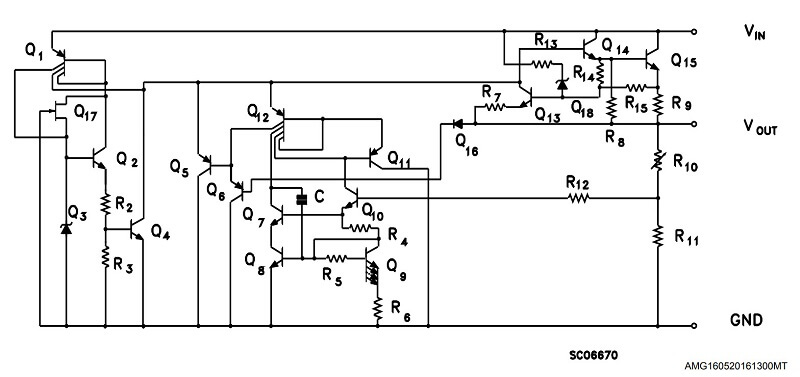78L05A IC Nguồn ổn áp 5V SOP-8 6 Cau tao 78L05A