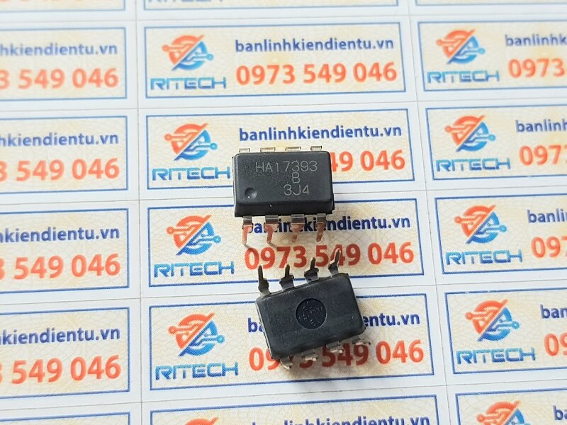 HA17393 DIP-8 Low Power Low Offset Voltage Dual Comparator 2 HA17393 DIP-8 Low Power Low Offset Voltage Dual Comparator - Ảnh 2