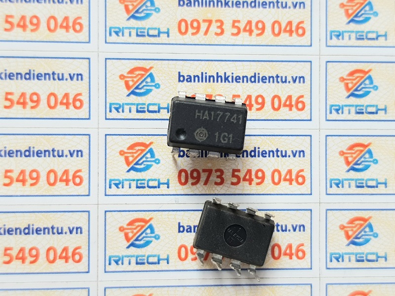 HA17741 DIP-8 Buffer Amplifier Chip Integrated Block 1 HA17741 DIP-8 Buffer Amplifier Chip Integrated Block