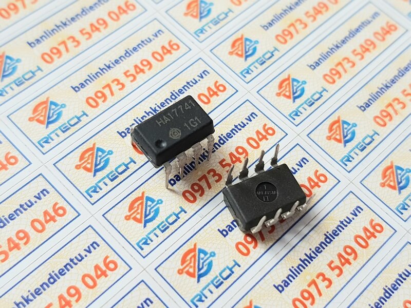 HA17741 DIP-8 Buffer Amplifier Chip Integrated Block 2 HA17741 DIP-8 Buffer Amplifier Chip Integrated Block - Ảnh 2