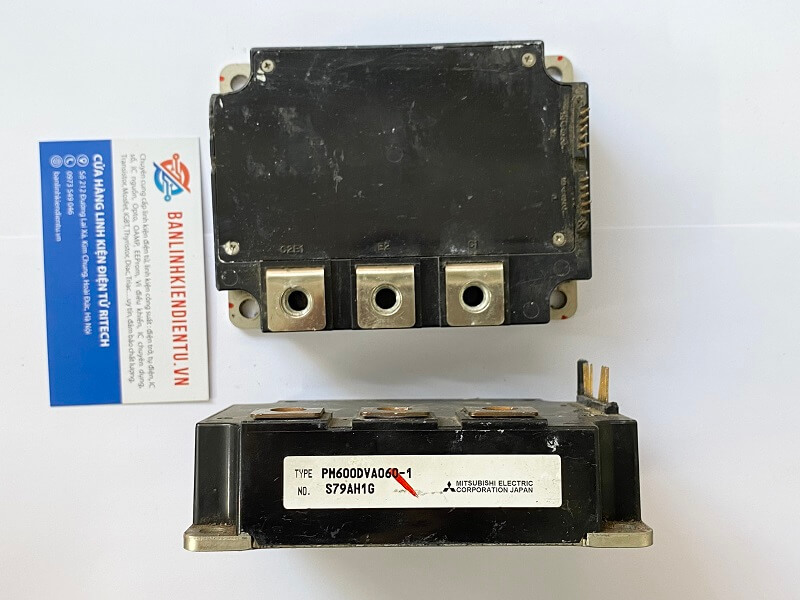 PM600DVA060-1 IGBT Mitsubishi 600A 600V tháo máy 10 PM600DVA060