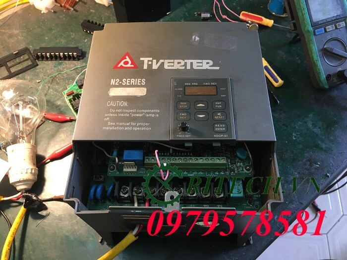 Hình ảnh sửa chữa biến tần Teco Tverter N2 Series