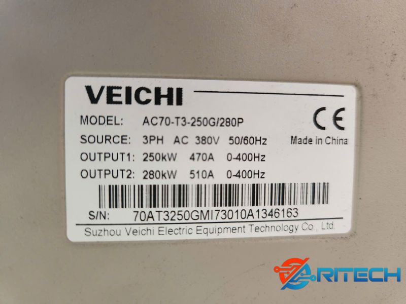 sua bien tan veichi ac70 250kw 3