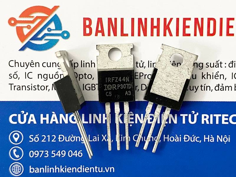 Mosfet Kênh N IRFZ44N 55V/49A TO-220 2 IRFZ44N